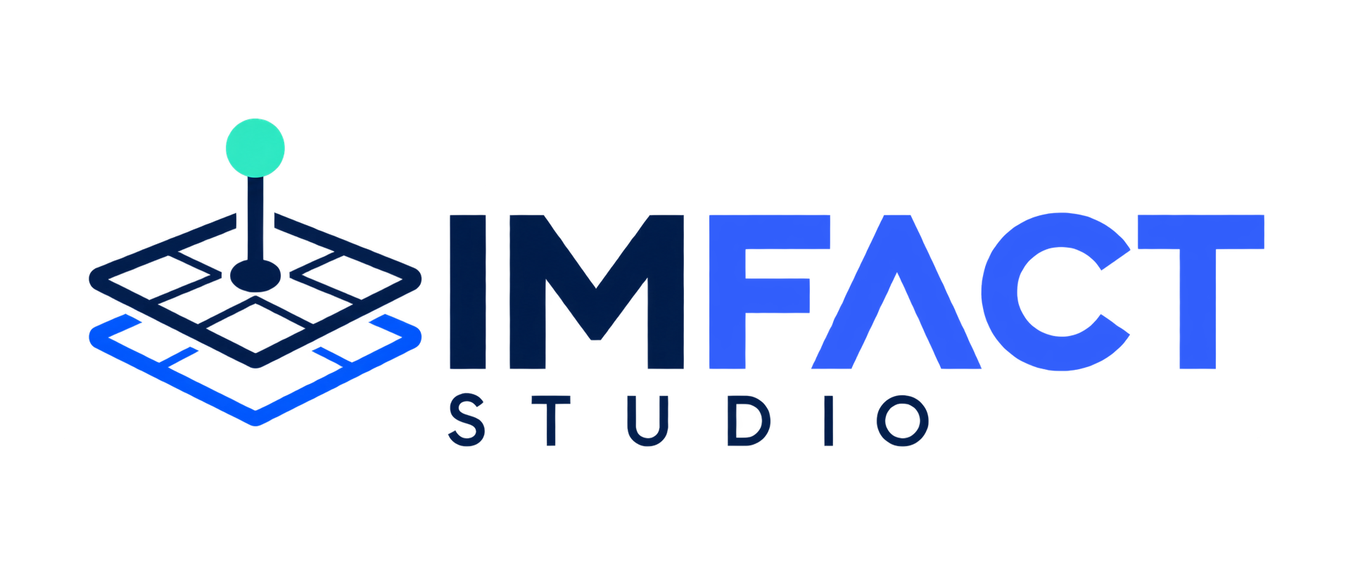 IMFACT STUDIO — FACT를 강조한 로고